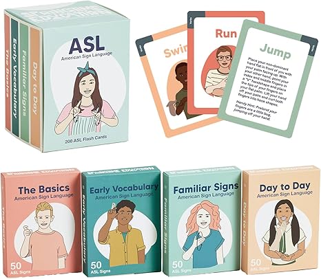 American Sign Language Cards